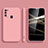 Custodia Silicone Ultra Sottile Morbida 360 Gradi Cover per Samsung Galaxy M21 (2021) Rosa