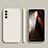 Custodia Silicone Ultra Sottile Morbida 360 Gradi Cover per Samsung Galaxy M23 5G Bianco
