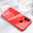 Custodia Silicone Ultra Sottile Morbida 360 Gradi Cover per Samsung Galaxy M40 Rosso