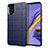 Custodia Silicone Ultra Sottile Morbida 360 Gradi Cover per Samsung Galaxy M40S Blu