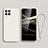 Custodia Silicone Ultra Sottile Morbida 360 Gradi Cover per Samsung Galaxy M42 5G Bianco