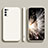 Custodia Silicone Ultra Sottile Morbida 360 Gradi Cover per Samsung Galaxy M52 5G Bianco