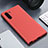 Custodia Silicone Ultra Sottile Morbida 360 Gradi Cover per Samsung Galaxy Note 10 Rosso