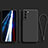 Custodia Silicone Ultra Sottile Morbida 360 Gradi Cover per Samsung Galaxy S21 FE 5G Nero