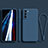Custodia Silicone Ultra Sottile Morbida 360 Gradi Cover per Samsung Galaxy S23 5G Blu