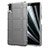 Custodia Silicone Ultra Sottile Morbida 360 Gradi Cover per Sony Xperia L3 Argento