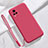 Custodia Silicone Ultra Sottile Morbida 360 Gradi Cover per Vivo V20 Pro 5G Rosso Rosa