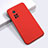 Custodia Silicone Ultra Sottile Morbida 360 Gradi Cover per Xiaomi Mi 10T 5G Rosso