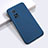 Custodia Silicone Ultra Sottile Morbida 360 Gradi Cover per Xiaomi Mi 10T Pro 5G Blu Notte
