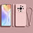 Custodia Silicone Ultra Sottile Morbida 360 Gradi Cover per Xiaomi Mi 12 Ultra 5G Rosa