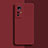 Custodia Silicone Ultra Sottile Morbida 360 Gradi Cover per Xiaomi Mi 12S 5G Rosso Rosa