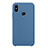 Custodia Silicone Ultra Sottile Morbida 360 Gradi Cover per Xiaomi Mi 8 Blu