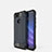 Custodia Silicone Ultra Sottile Morbida 360 Gradi Cover per Xiaomi Mi 8 Lite Blu
