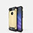 Custodia Silicone Ultra Sottile Morbida 360 Gradi Cover per Xiaomi Mi 8 Lite Oro