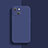 Custodia Silicone Ultra Sottile Morbida 360 Gradi Cover S01 per Apple iPhone 13 Blu