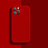 Custodia Silicone Ultra Sottile Morbida 360 Gradi Cover S01 per Apple iPhone 13 Pro Max Rosso Rosa