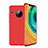 Custodia Silicone Ultra Sottile Morbida 360 Gradi Cover S01 per Huawei Mate 30 5G Rosso