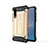 Custodia Silicone Ultra Sottile Morbida 360 Gradi Cover S01 per Huawei P30 Oro