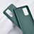 Custodia Silicone Ultra Sottile Morbida 360 Gradi Cover S01 per Huawei P40 Verde
