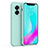 Custodia Silicone Ultra Sottile Morbida 360 Gradi Cover S01 per OnePlus Nord N300 5G Azzurro