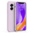 Custodia Silicone Ultra Sottile Morbida 360 Gradi Cover S01 per Oppo A57 5G Lavanda