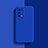 Custodia Silicone Ultra Sottile Morbida 360 Gradi Cover S01 per Oppo A93 5G Blu