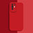 Custodia Silicone Ultra Sottile Morbida 360 Gradi Cover S01 per Oppo A95 5G Rosso