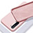 Custodia Silicone Ultra Sottile Morbida 360 Gradi Cover S01 per Oppo Find X2 Lite Rosa