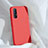 Custodia Silicone Ultra Sottile Morbida 360 Gradi Cover S01 per Oppo Find X2 Neo Rosso