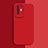 Custodia Silicone Ultra Sottile Morbida 360 Gradi Cover S01 per Oppo Reno5 Z 5G Rosso