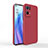 Custodia Silicone Ultra Sottile Morbida 360 Gradi Cover S01 per Oppo Reno7 Pro 5G Rosso