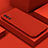 Custodia Silicone Ultra Sottile Morbida 360 Gradi Cover S01 per Samsung Galaxy A82 5G Rosso