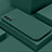 Custodia Silicone Ultra Sottile Morbida 360 Gradi Cover S01 per Samsung Galaxy A82 5G Verde Notte