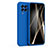Custodia Silicone Ultra Sottile Morbida 360 Gradi Cover S01 per Samsung Galaxy F22 4G Blu