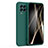 Custodia Silicone Ultra Sottile Morbida 360 Gradi Cover S01 per Samsung Galaxy F22 4G Verde Notte
