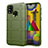 Custodia Silicone Ultra Sottile Morbida 360 Gradi Cover S01 per Samsung Galaxy M31 Prime Edition Verde