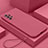 Custodia Silicone Ultra Sottile Morbida 360 Gradi Cover S01 per Samsung Galaxy M32 5G Rosa Caldo