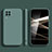 Custodia Silicone Ultra Sottile Morbida 360 Gradi Cover S01 per Samsung Galaxy M62 4G Verde Notte