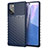 Custodia Silicone Ultra Sottile Morbida 360 Gradi Cover S01 per Samsung Galaxy Note 20 5G Blu
