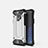 Custodia Silicone Ultra Sottile Morbida 360 Gradi Cover S01 per Samsung Galaxy S9 Argento