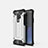Custodia Silicone Ultra Sottile Morbida 360 Gradi Cover S01 per Samsung Galaxy S9 Plus Argento