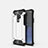 Custodia Silicone Ultra Sottile Morbida 360 Gradi Cover S01 per Samsung Galaxy S9 Plus Bianco