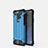 Custodia Silicone Ultra Sottile Morbida 360 Gradi Cover S01 per Samsung Galaxy S9 Plus Cielo Blu