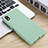 Custodia Silicone Ultra Sottile Morbida 360 Gradi Cover S01 per Sony Xperia Ace III Verde