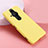 Custodia Silicone Ultra Sottile Morbida 360 Gradi Cover S01 per Sony Xperia PRO-I Giallo