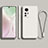 Custodia Silicone Ultra Sottile Morbida 360 Gradi Cover S01 per Xiaomi Mi 12S Pro 5G Bianco