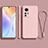 Custodia Silicone Ultra Sottile Morbida 360 Gradi Cover S01 per Xiaomi Mi 12S Pro 5G Rosa