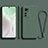 Custodia Silicone Ultra Sottile Morbida 360 Gradi Cover S01 per Xiaomi Mi 12S Pro 5G Verde