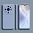 Custodia Silicone Ultra Sottile Morbida 360 Gradi Cover S01 per Xiaomi Mi 12S Ultra 5G Grigio Lavanda