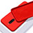Custodia Silicone Ultra Sottile Morbida 360 Gradi Cover S01 per Xiaomi Redmi 8 Rosso